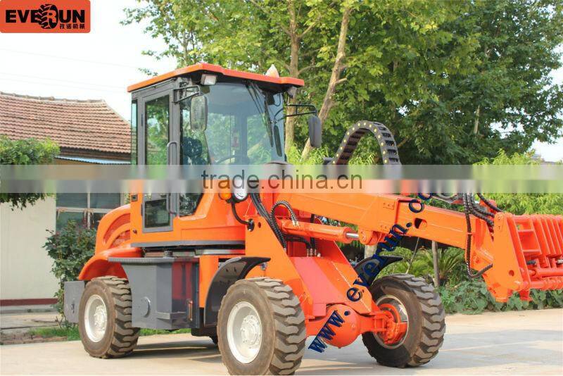 CE Certificated ER1500 1.5 Ton Telescopic Loader with Telescopic Arm Made in China