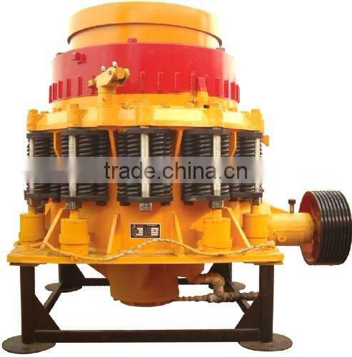 Supply cone crusher for crushing hard stone