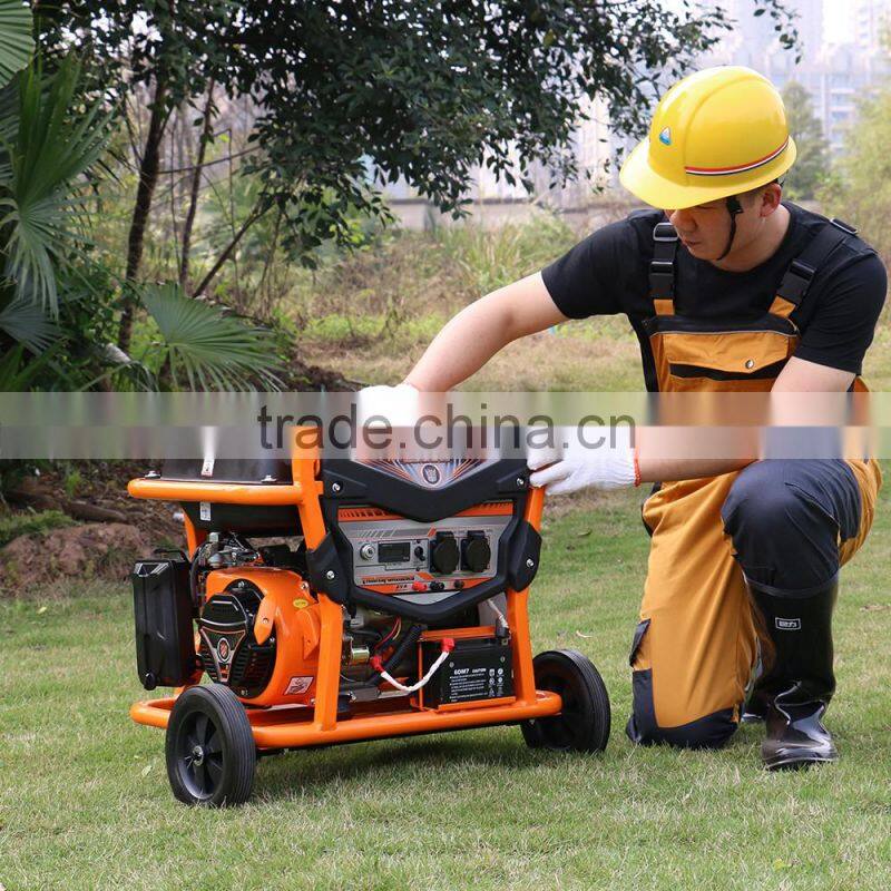 BSGE7500 the third generation Transfomers Chongqing Aerobs Portable Electric Gasoline Generator Engine for Bicycle