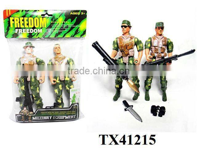 soldiers toys with guns and broadsword MILITARY TOY