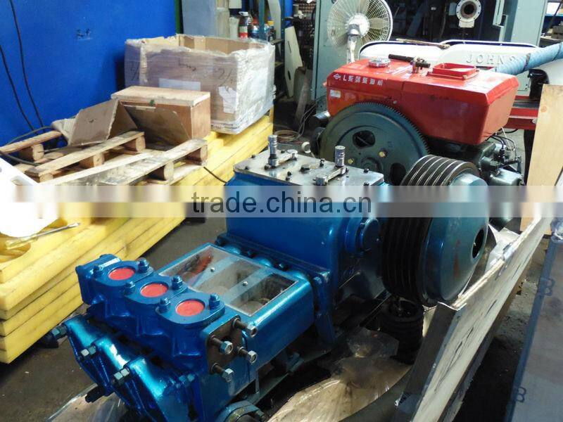 BW250 250L Output 6MPa Horizontal Triplex Reciprocating Piston Slurry Mortar Grouting Pump