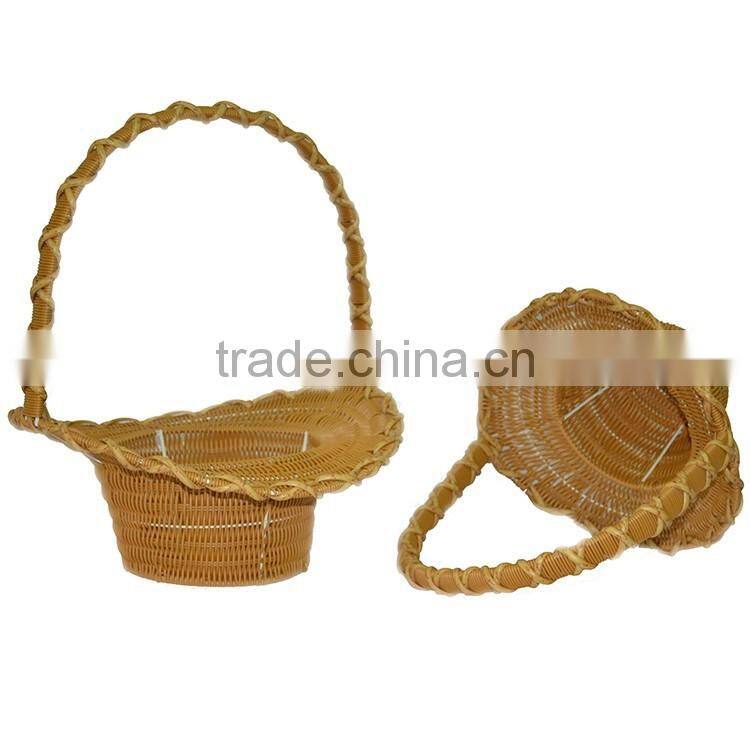 S.D creative wholesale wire gift baskets wedding Rattan Basket