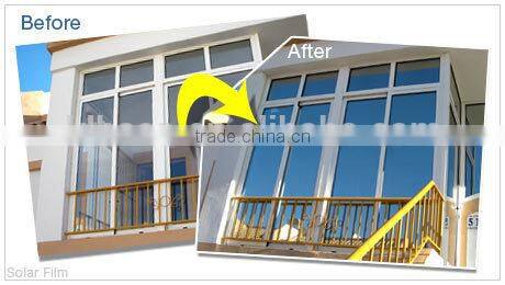 heat insulation anti uv structural glass decoration film