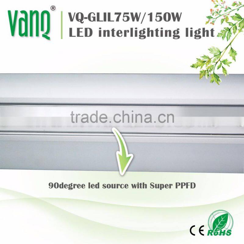 vanq grow light bar 150w hydroponics led plant waterproof high power greenhouse lamp