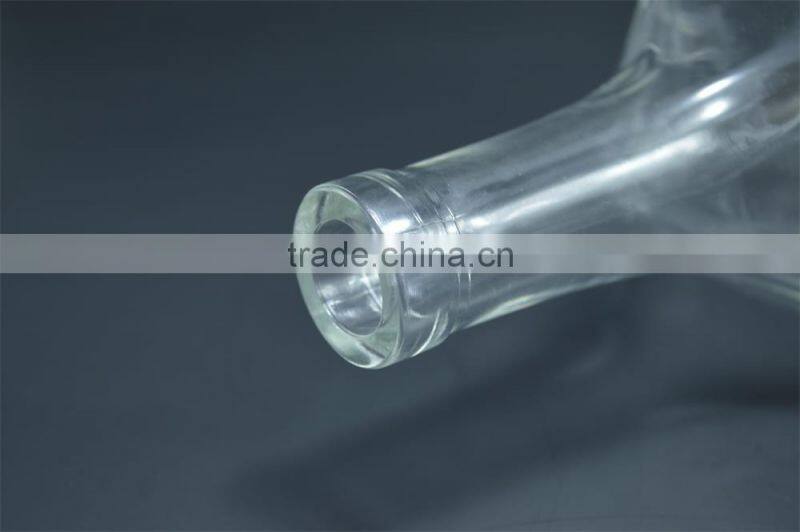 500ml 750ml 1.5L clear empty glass wine bottle wholesale