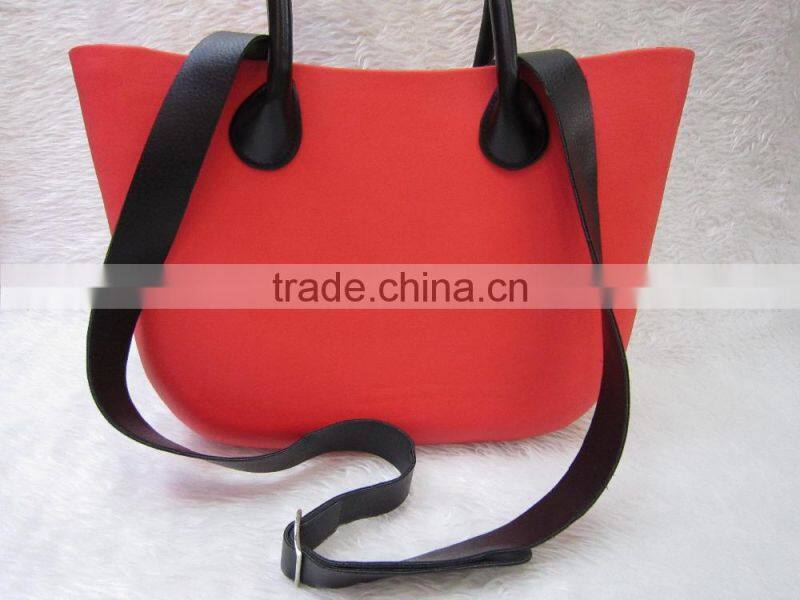 Red Hot Selling Women Bag, Silicone Beach, with a extra Long Straps Shoulder