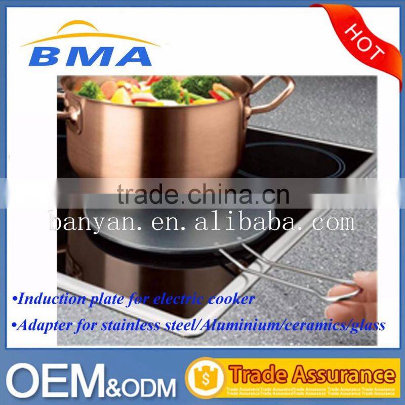 China Factory Induction Hob Heat Interface Diffuser Disk with Heat-Proof Handle