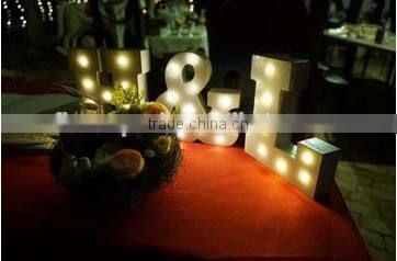 15 cm decorative wooden alphabet light