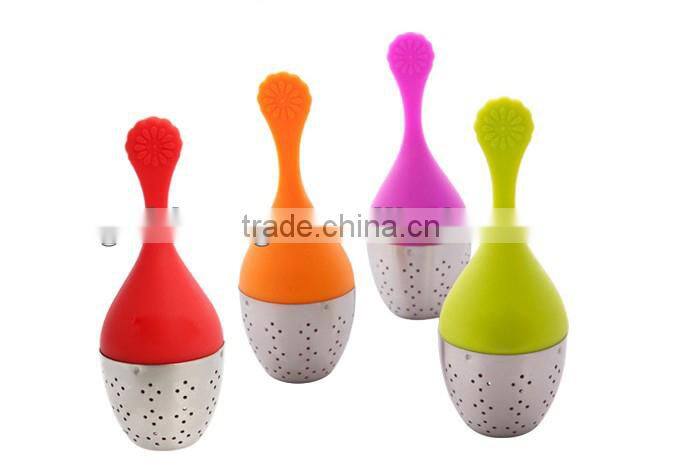 Tea Bag Stainless Steel Silicone Tea Infuser