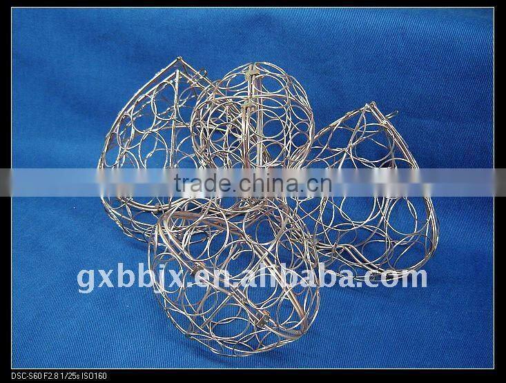 Peach iron wire festival decoration handicraft