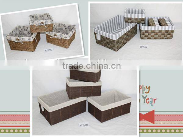 Wholesale High Quality Handmade Maize Storage Basket