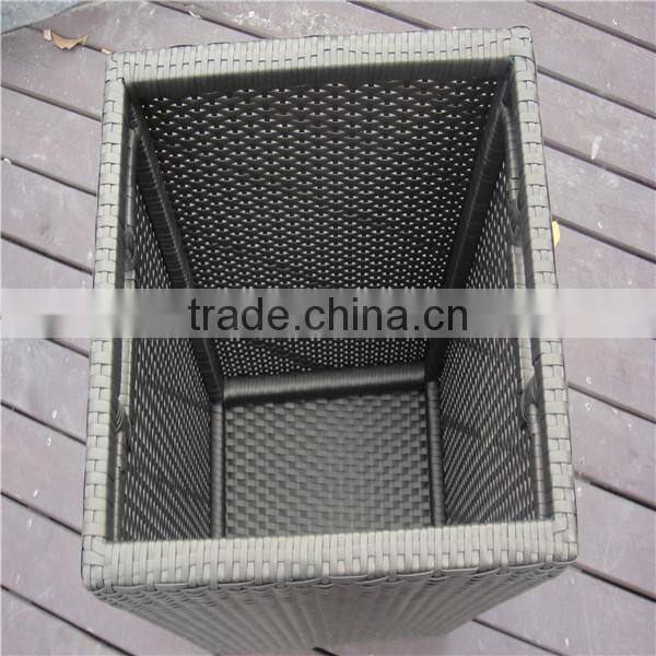 Kitchen wicker storage box&wicker frame garbage can