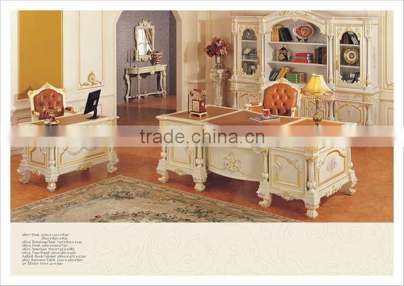 American Executive Office Desks;Solid Wood Office Desks,Office Table Set ,Office Furniture,Desks,Chair,File Cabinet(BF08-0031)