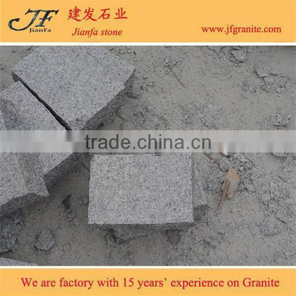 China Outdoor paving stone good price gray granite blind stone