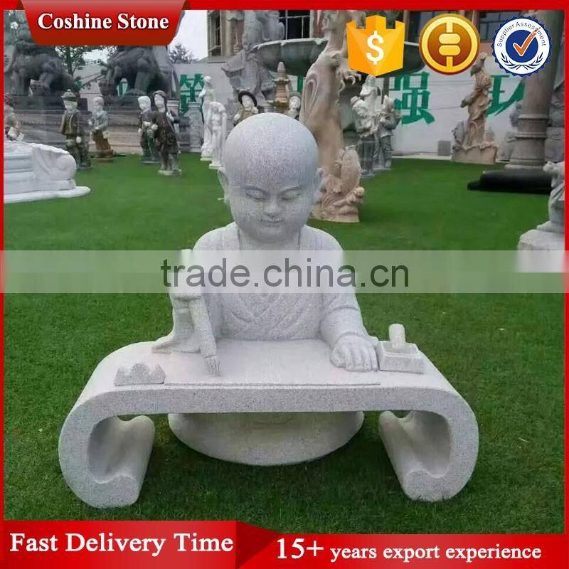 Hand Carved Mini Baby Granite Buddha Statue