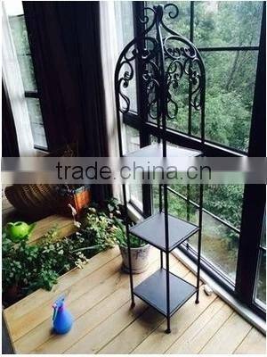 Plant flower pots metal iron display storage shelf