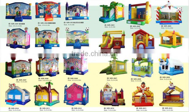 (HD-9602)inflatable moonwalk / inflatable mini combo jumper/ inflatable slide bouncer combo inflatable water games