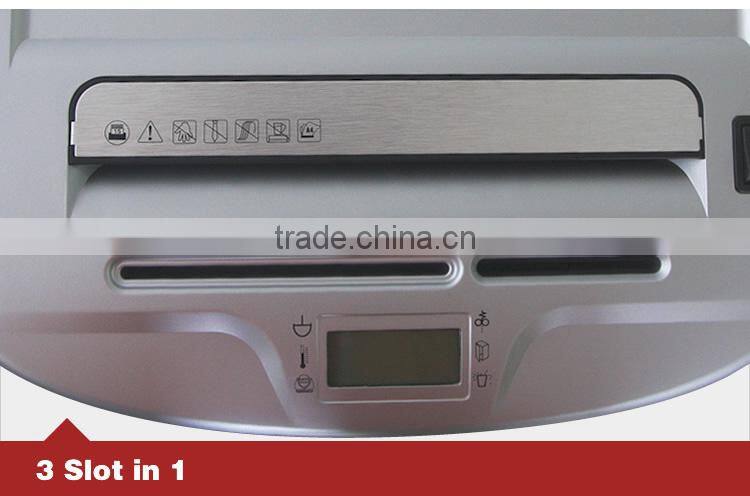CD&Crdit card A4 cross cut paper shredder JP-826GS