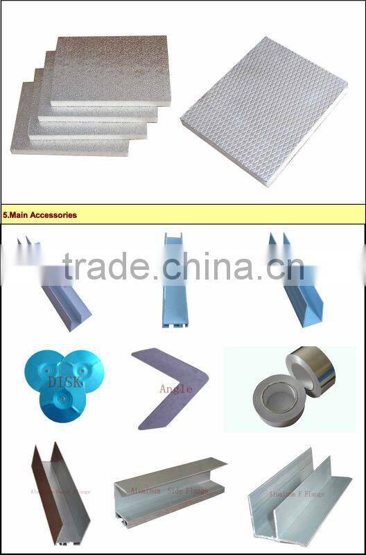 Poliuretato/PU Pre insulated air duct