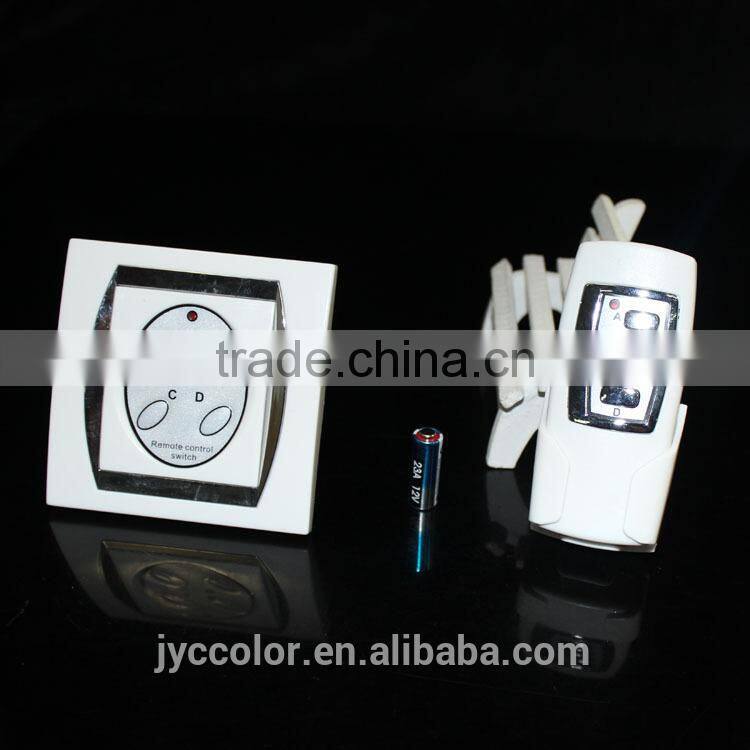 4-Port Digital Wireless Remote Control Wall Switch