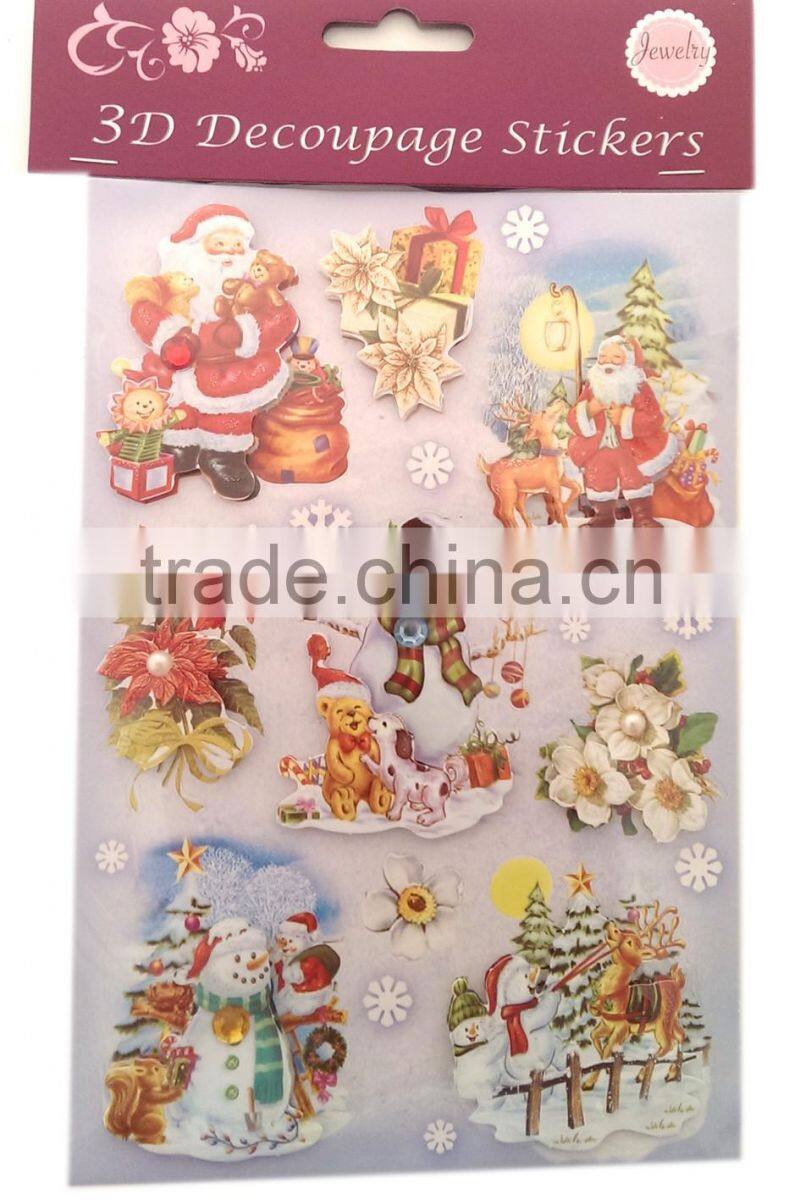 Epoxy Ribbon Sticker, Classical Epoxy Ribbon Sticker, Grace Foil Sticker