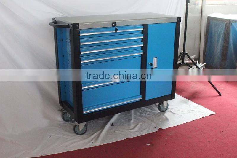 Durable handle trolley with central lock system