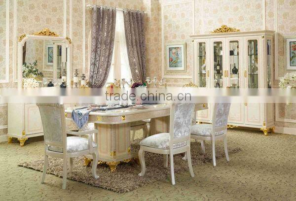 elegant wood dinning room set