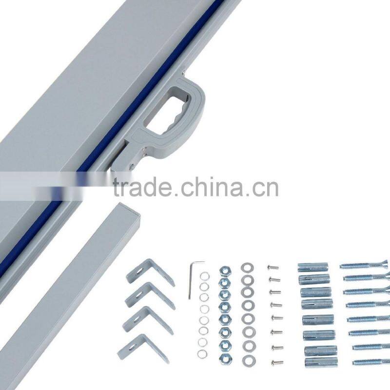 3x1.3M Durable Waterproof Aluminum Blue Manual Retractable Canopy