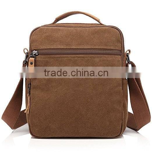 Small Canvas Shoulder Bag Messenger Bag Work Bag