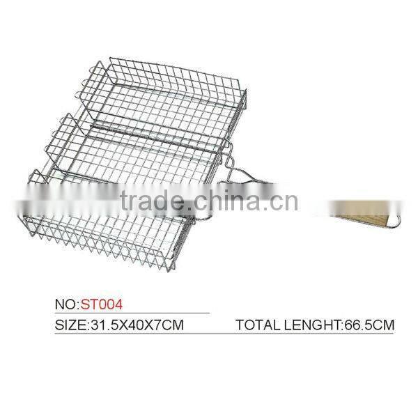 ST002 bbq grill basket