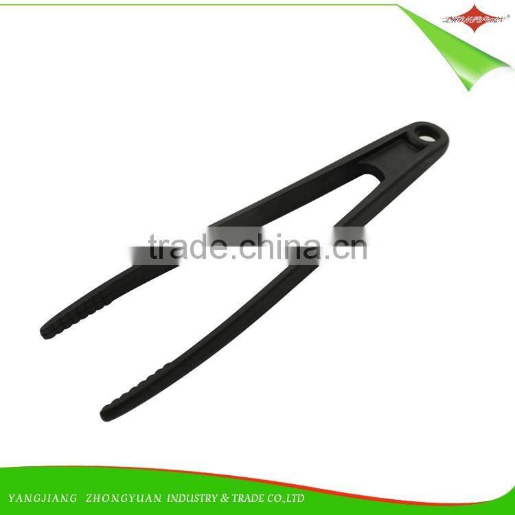 ZY-H3019 food grade Nylon tweezer food Service tong kitchen utensils BBQ tong
