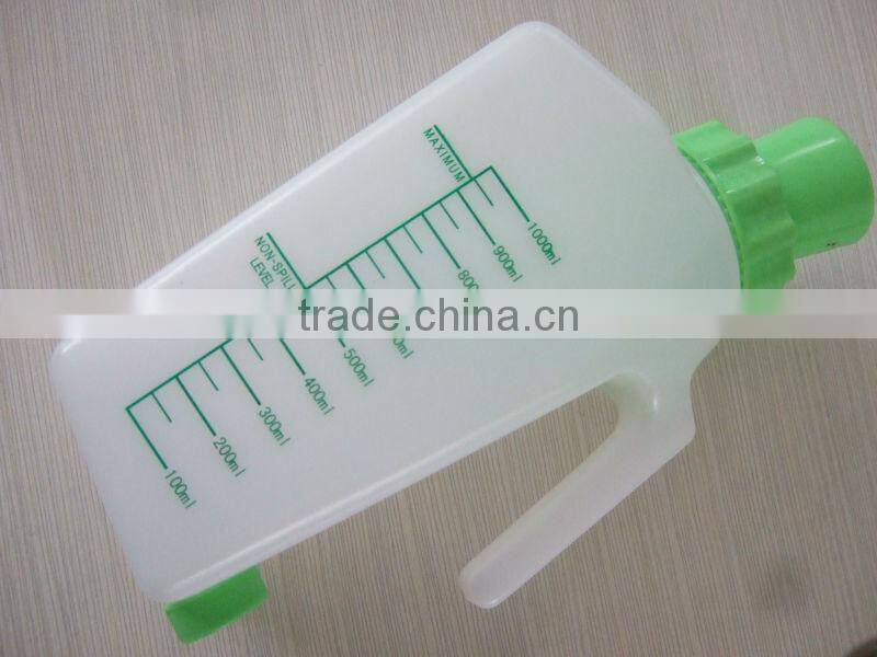 Consumables TopMedi Unisex urine bottle for male and female 1000ml hospital urine bottle