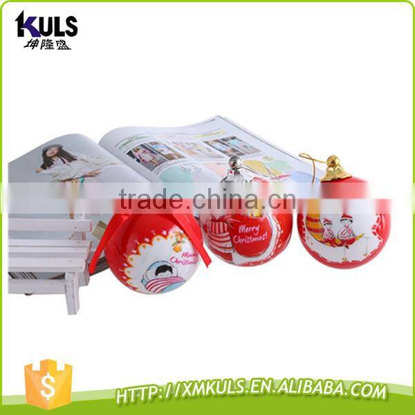Wholesale Christmas plastic balls Christmas tree widget