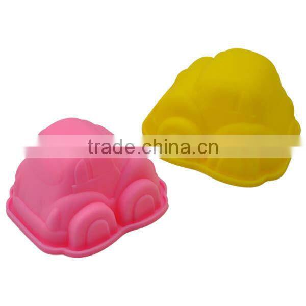 mini car shape silicone ice cube mold