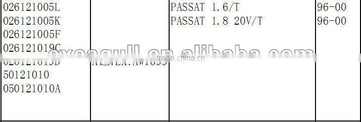 high quality VOKSWAGEN auto water pump 026121005L