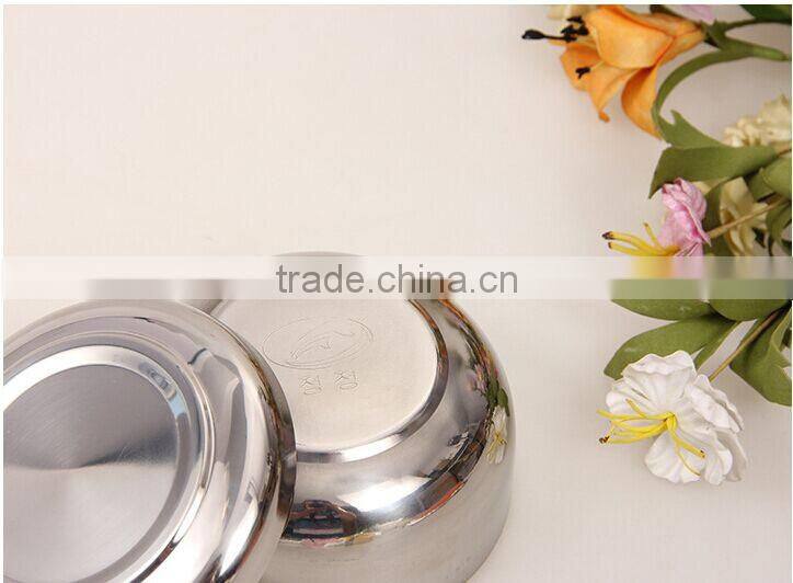 wholesale large ice cream bowl unique sugar bowl stainless steel mixing bowl