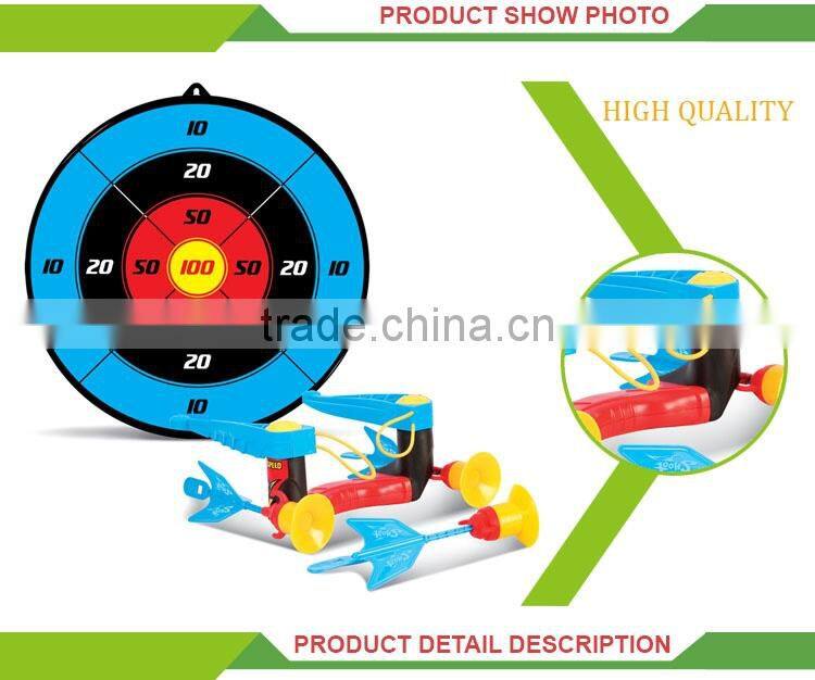 Good quality kids sport toys plastic small bow and arrow toys