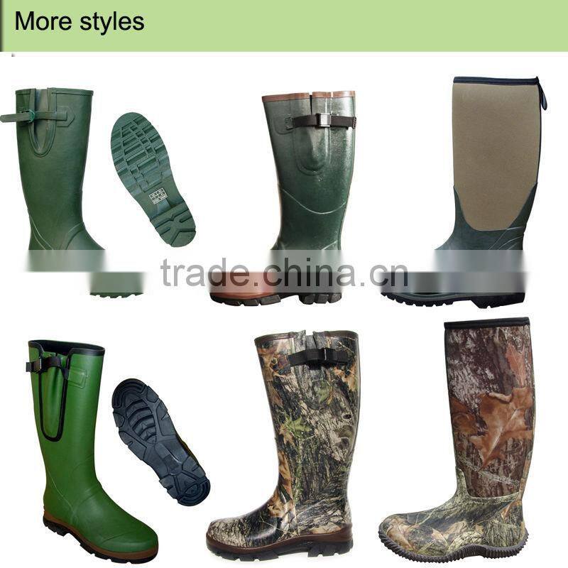 fishing rubber neoprene lining boots