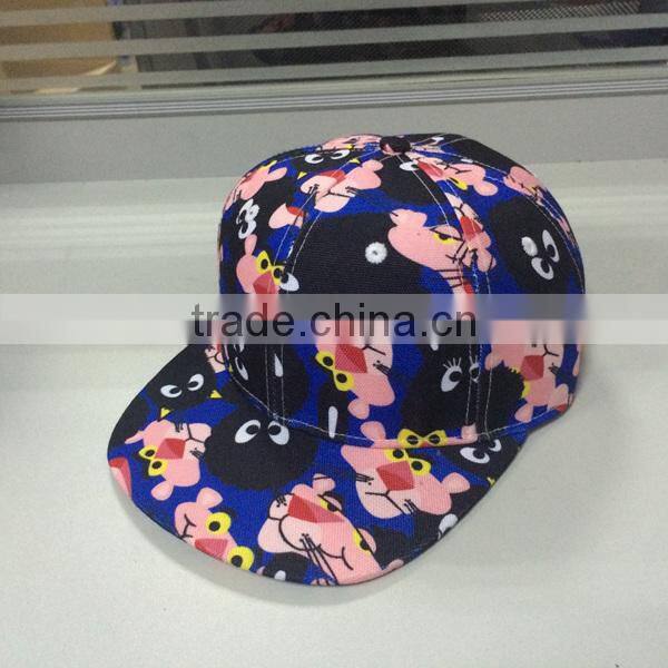 children's snapback cap/kis cap /cartoon cap