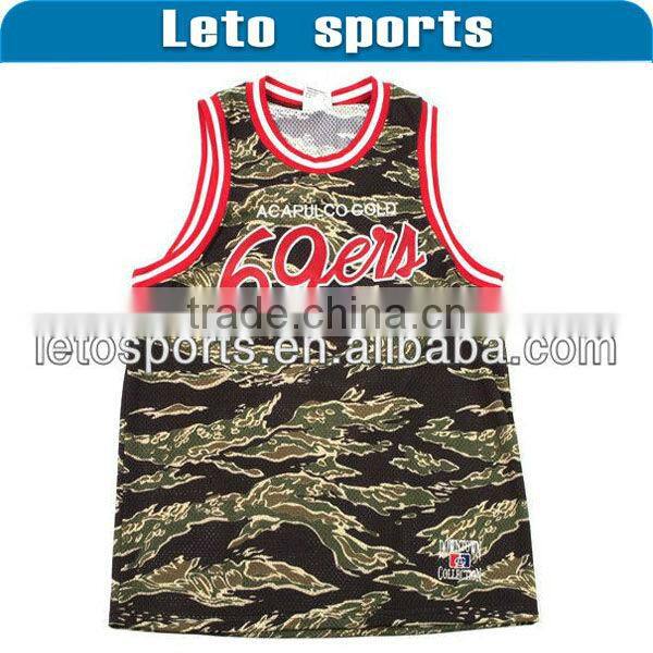 sublimation camo racerback/sublimation mens running singlet