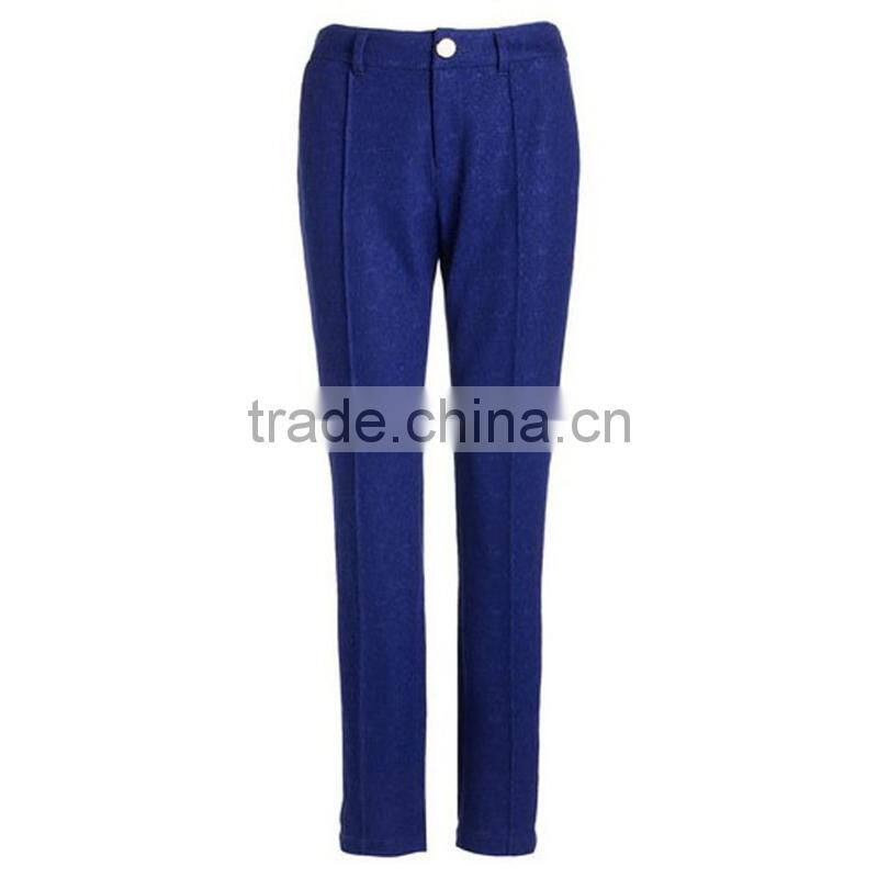 Ladies' fashioncotton slim style office lady color combination high quality direct factory seamless lady's legging