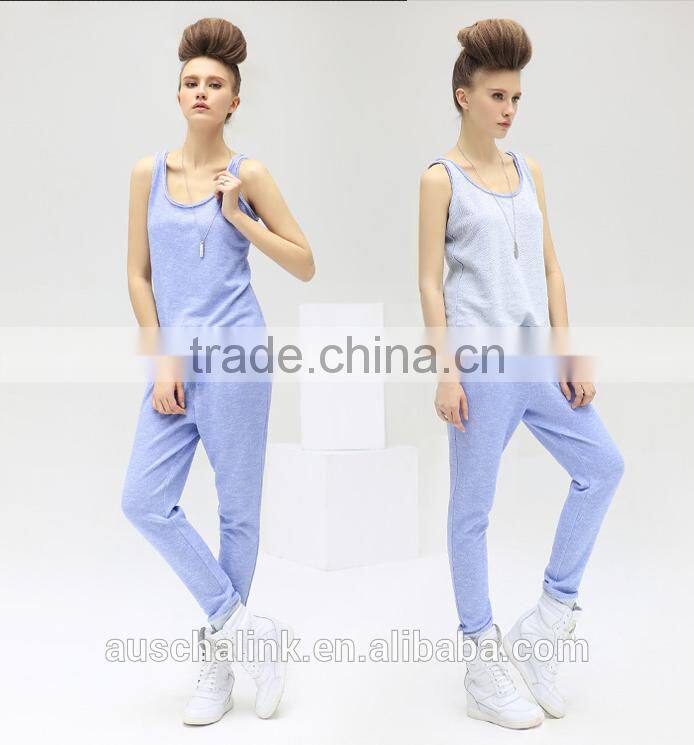 personalized woman knitted slim sweat pants joggers low price