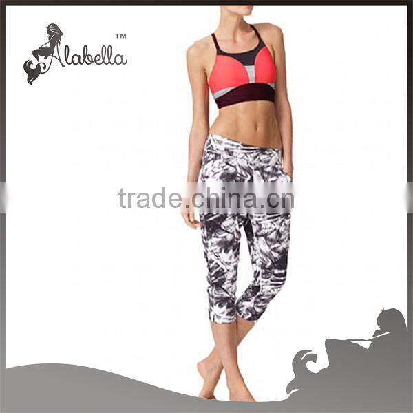 Custom Yoga Fitness Fashion Wholesale Woman Capris