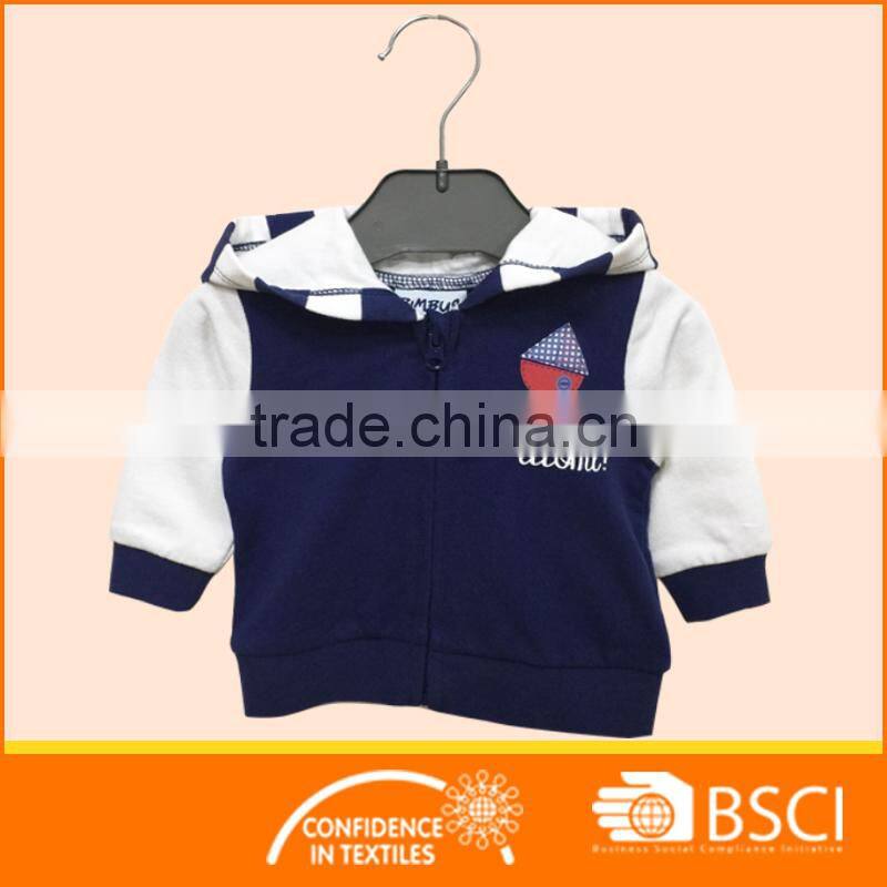 factory made wholesale royal blue infant winter jacket