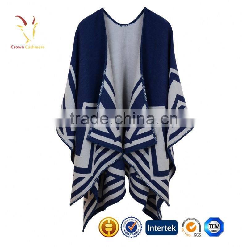 Wholesale Wool Winter Poncho For Women