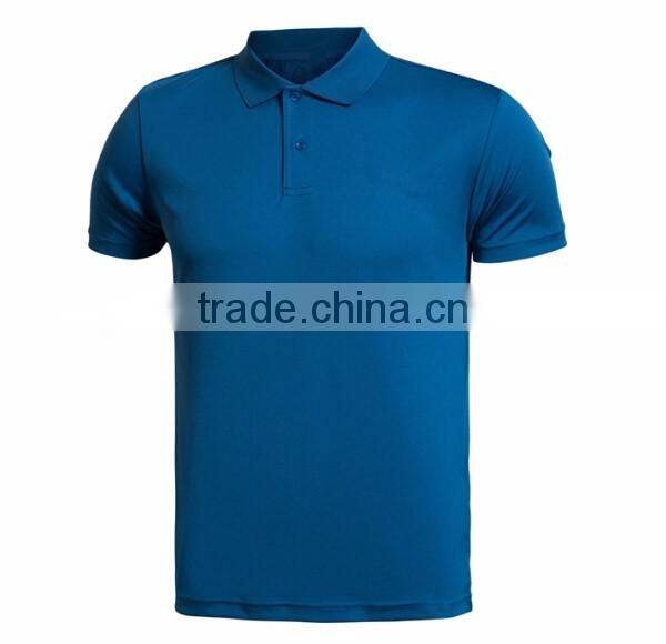 high quality custom 100% polyester dry fit football blank polo shirt