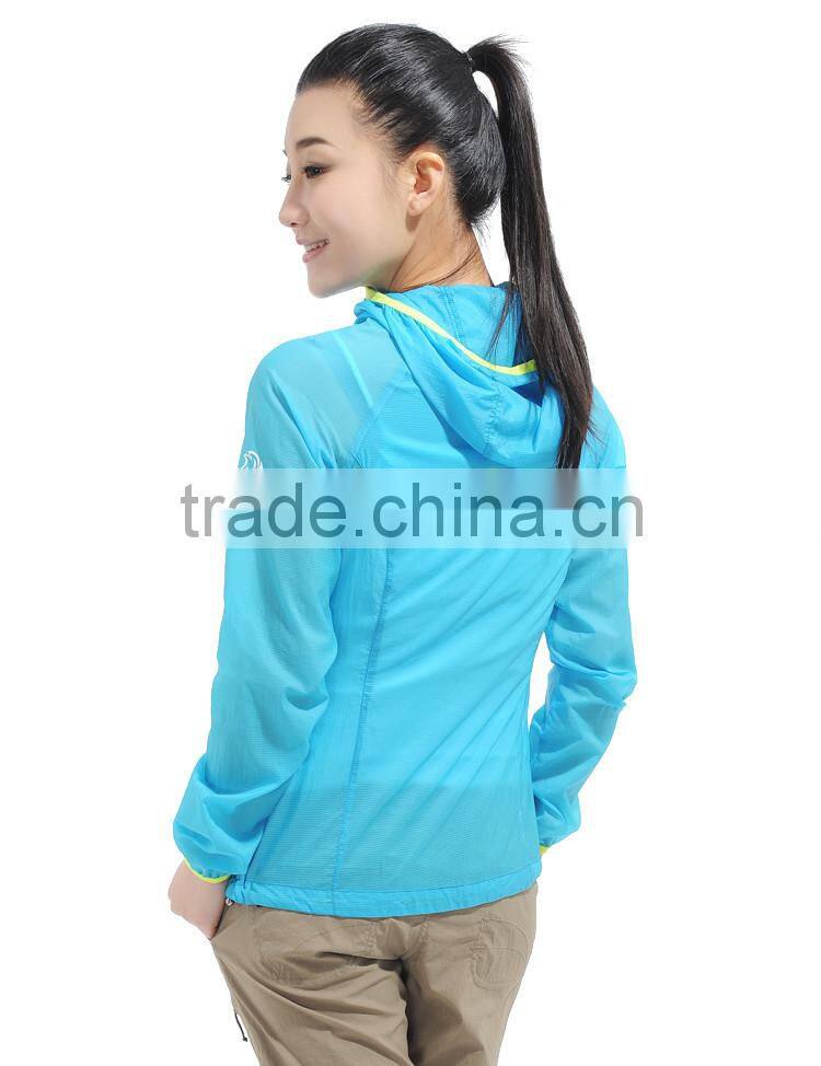100% Nylon High quality waterproof summer jacket
