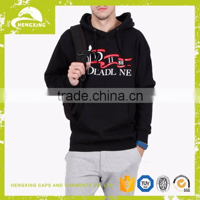 Hip hop fashion black oem high quality snowboard hoodies