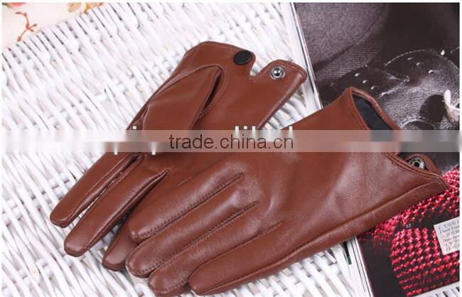 wholesale fashion sheep leather gloves