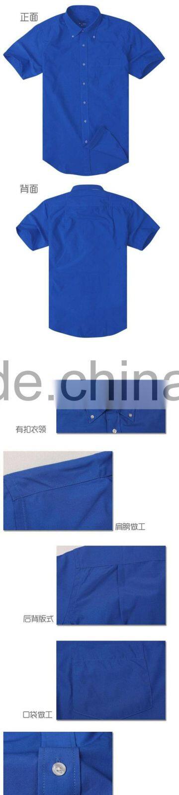 Juqian custom departments working uniforms colors unisex blue 100 cotton overall work shirts